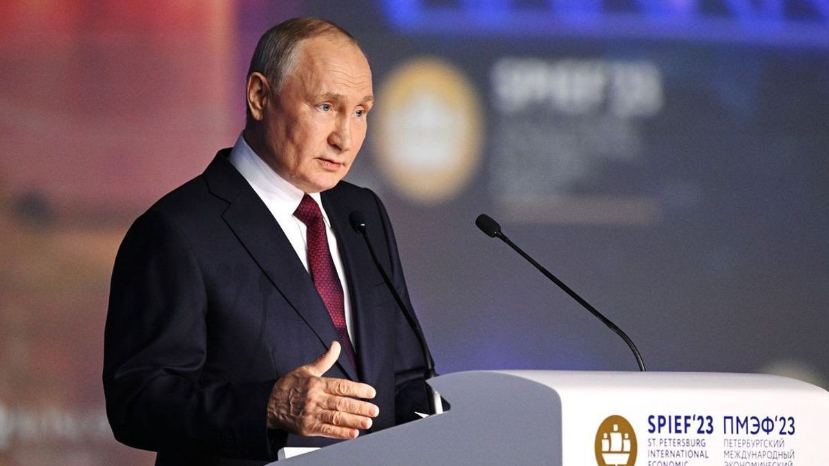 Tegas! Putin Sebut Aksesi Ukraina ke NATO Ancaman Bagi Keamanan Rusia