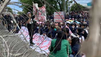 警方预计学生参加西苏门答腊地区众议院的抗议活动