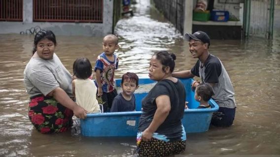 6月20日之前发生大雨,BMKG提醒4个地区可能发生洪水