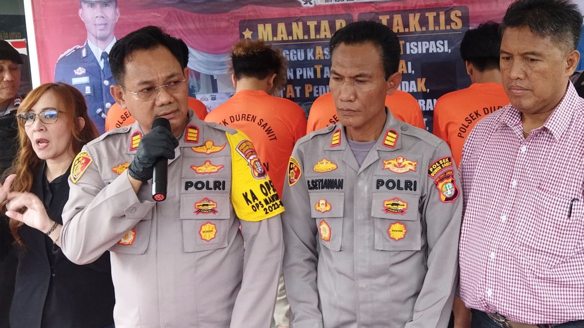 4 Thieves And Fraudsters In The Mode Of 'Stabrak The Perpetrator' Finally Arrested In Duren Sawit