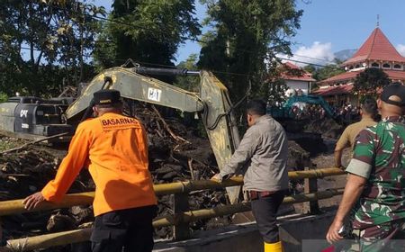 BMKG Wanti-wanti Warga Sumbar Hujan Intensitas Lebat dapat Memicu Banjir Lahar Dingin