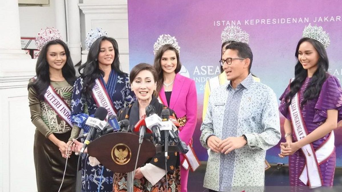 Presiden Jokowi Minta Puteri Indonesia Ikut Promosikan Destinasi Wisata