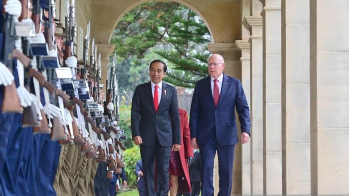 President Jokowi Meets Australian Governor General David
