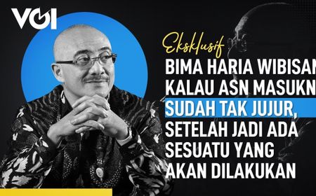 VIDEO: Eksklusif, Bima Haria Wibisana: Begini Jika ASN Masuknya Sudah Tak Jujur