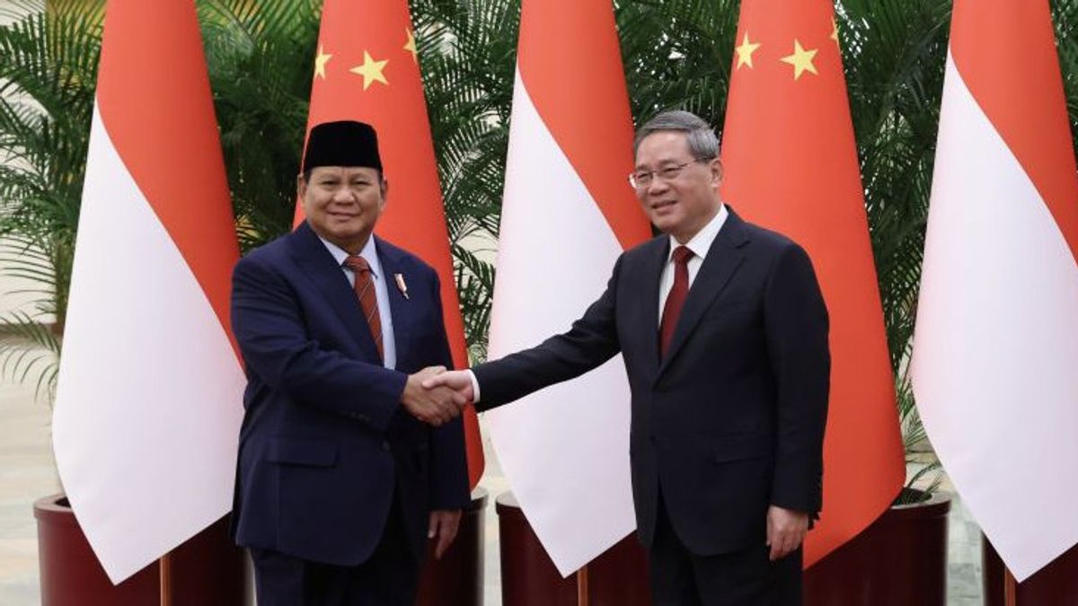 Prabowo Affirms To PM Li Qiang RI-China Complementing Each Other