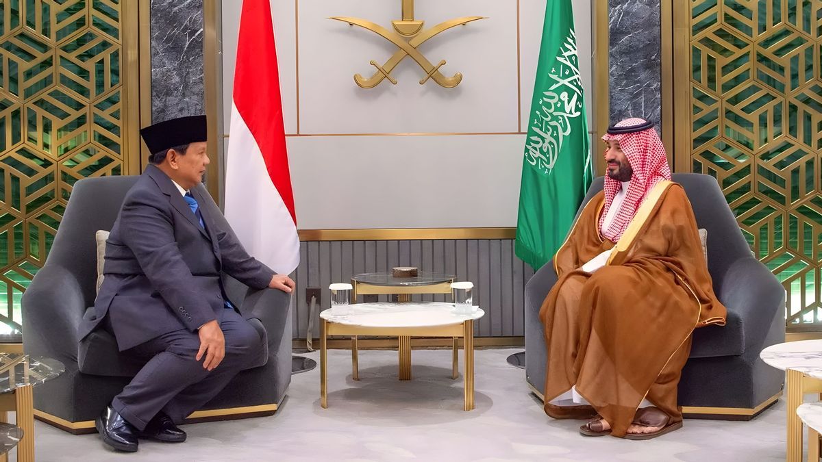 会见MBS,Prabowo Titip Keselamatan Jemaah Haji Indonesia在沙特阿拉伯