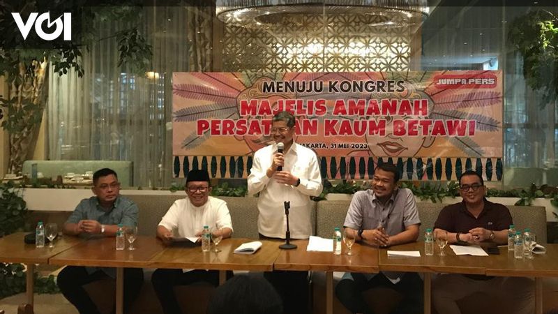 Majelis Amanah Persatuan Kaum Betawi Gelar Kongres 9-10 Juni, Bahas ...