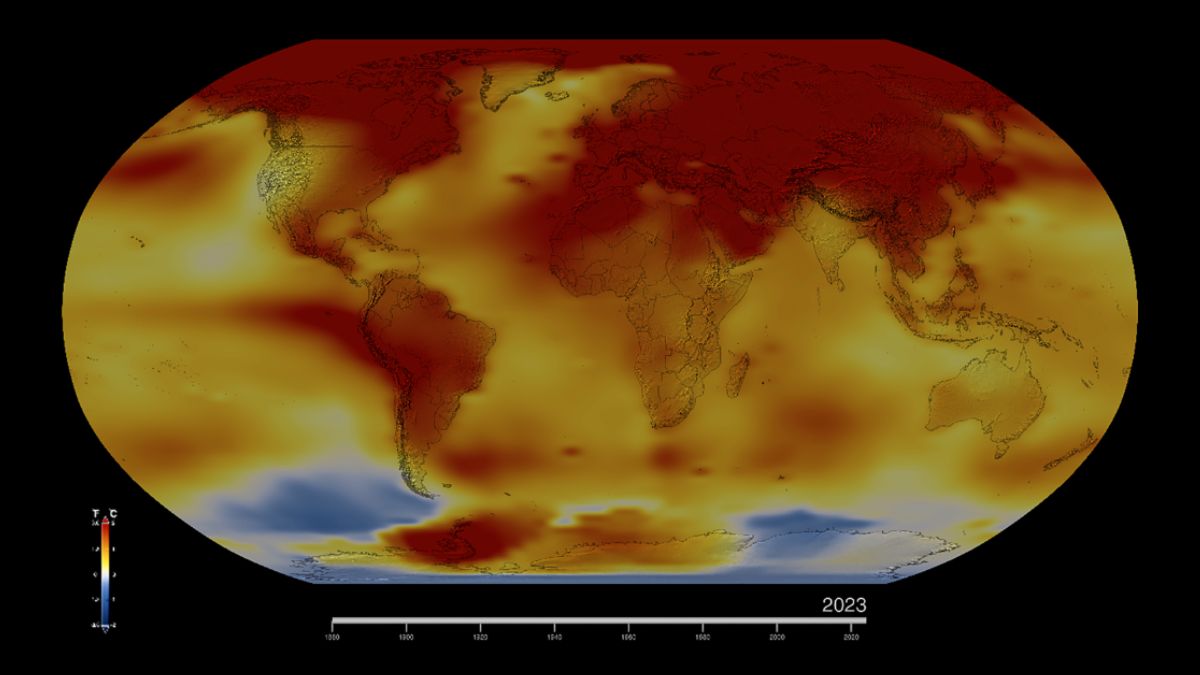 2023年是NASA记录中最热的
