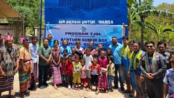 Laksanakan Program CSR, PTPP Mendukung Program Air Bersih di Kupang NTT