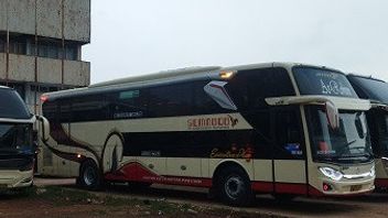 الركاب يصعدون ، PO Sembodo يفتتح حافلة الطريق الجديد جاكرتا - Wonogiri قبل عطلة عيد الميلاد الجديدة2023