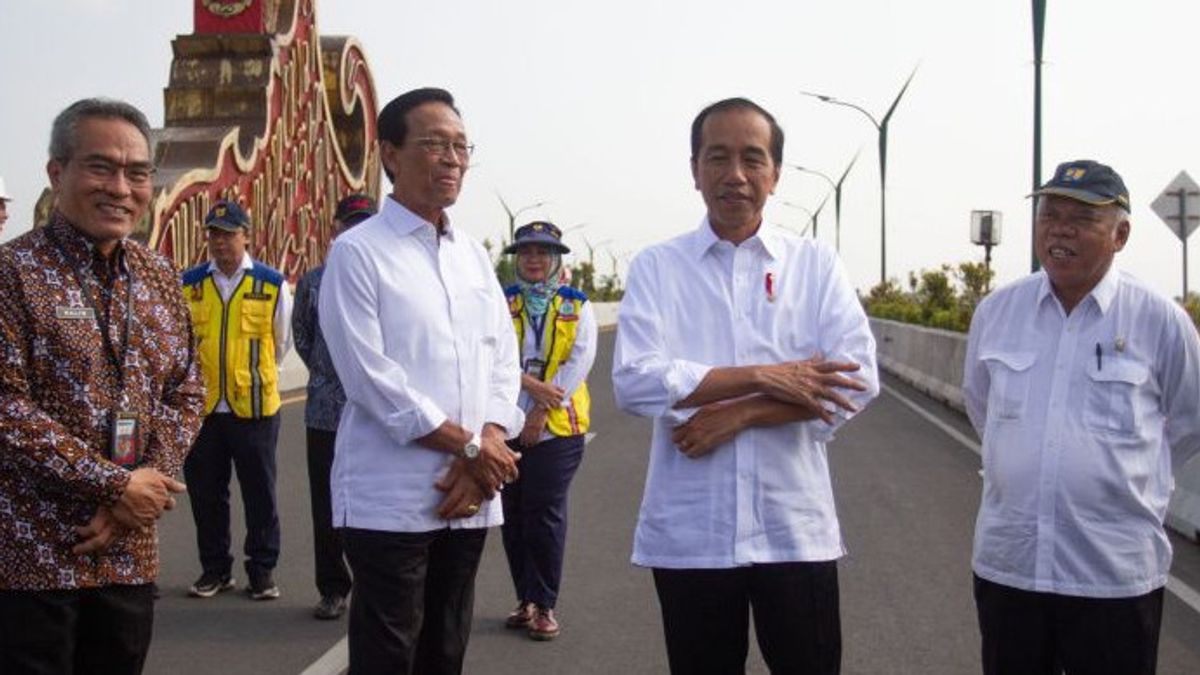 Jembatan Kretek II Sepanjang 556 Meter di Bantul Diresmikan Jokowi