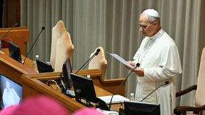    Paus Leo Prihatin Warga Gaza Dipaksa Mengungsi, Serukan Lagi Gencatan Senjata