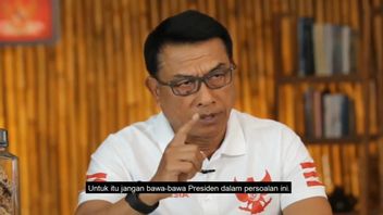 Moeldoko Ne Demande Pas La Permission à Jokowi Et à Sa Femme Lorsqu’il Devient Président D’un Démocrate : Ne Dérangez Pas Le Président !