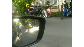 Balap Liar Pagi Hari sambil Freestyle di Jalanan Makassar Bikin Resah