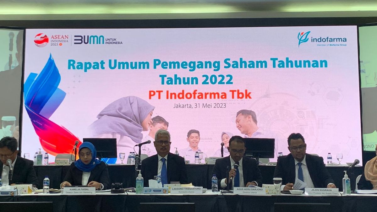 Indofarma Targets Revenue Of IDR 1.86 Trillion In 2023