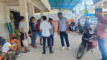Asyik Berbelanja di Pasar, 7 WNA Asal Timor Leste Diangkut Imigrasi Atambua