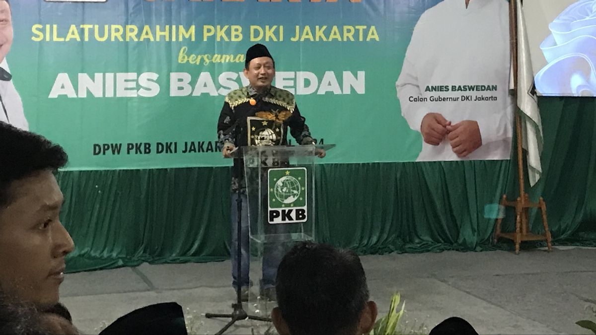 الانضمام إلى بين RK-Suswono للتسجيل إلى KPU ، PKB نفى شائعات Usung Anies في جاكرتا بيلجوب