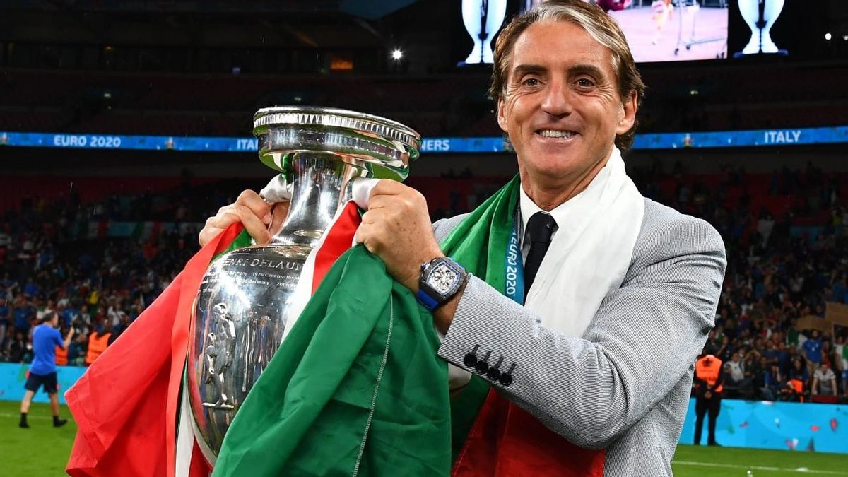 Roberto Mancini Looks At The Hope Of Breaking Spain And Brazil's Unbeaten Record