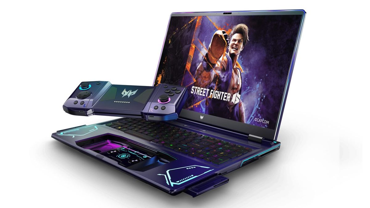 Acer Perkenalkan Project DualPlay: Konsep Laptop Gaming dengan Kontroler yang Bisa Dilepas