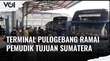 VIDEO: H -10 Ahead Of Lebaran, Pulogebang Terminal Starts Crowded With Homecomers