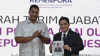 青年和体育部Estafet Tongkat Sertijab, Dito Ariotedjo Lega Sebut Erick Thohir More 'Galak'