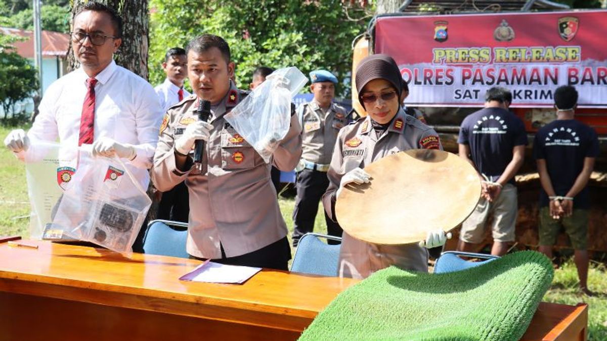 Tangkap 3 Pekerja Tambang Emas Ilegal, Polres Pasaman Barat Kini Memburu Pemodal Inisial J