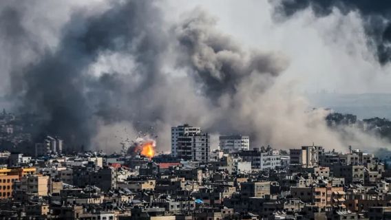 Sebanyak 96 Warga Palestina Tewas akibat Serangan Udara Israel di Gaza Utara