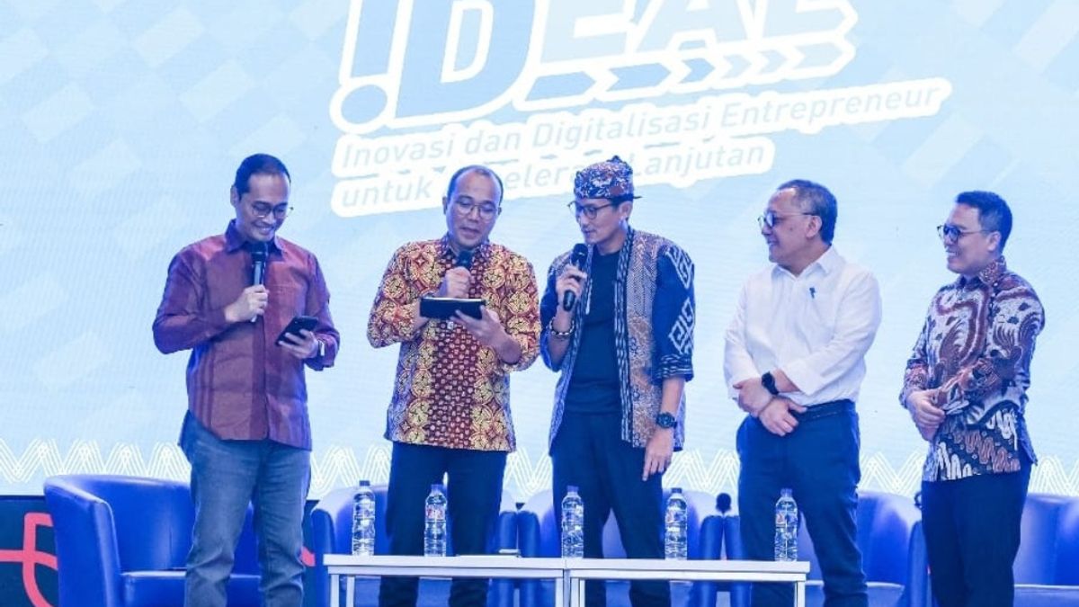 Les MPME devraient capituler sur les opportunités de l’économie numérique, Sandiaga Uno apprécie la collaboration INOTEK, Sampoerna et BRIN