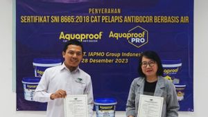 Pertama di Indonesia, Aquaproof dan Aquaproof Pro Raih SNI Pelapis Antibocor Berbasis Air