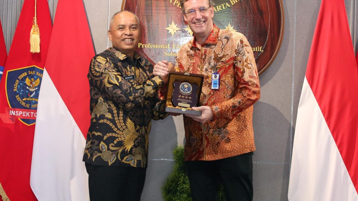 Stasiun BSSN dan Belanda Perkuat Kerja Sama Keamanan Siber Nasional