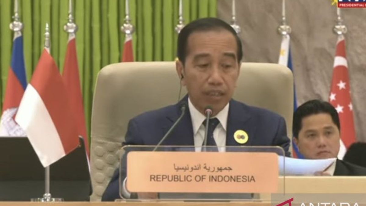 President Jokowi Discusses Strengthening Economic Cooperation at the ASEAN-GCC Summit