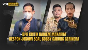 VIDEO VOI Today: DPR RI Criticizes Nadiem About UKT Increase, Jokowi Bobby's Response Joins Gerindra