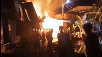 Cinq Incendies à Jakarta Au Début De 2022, La Région De Mampang A Fait 2 Morts