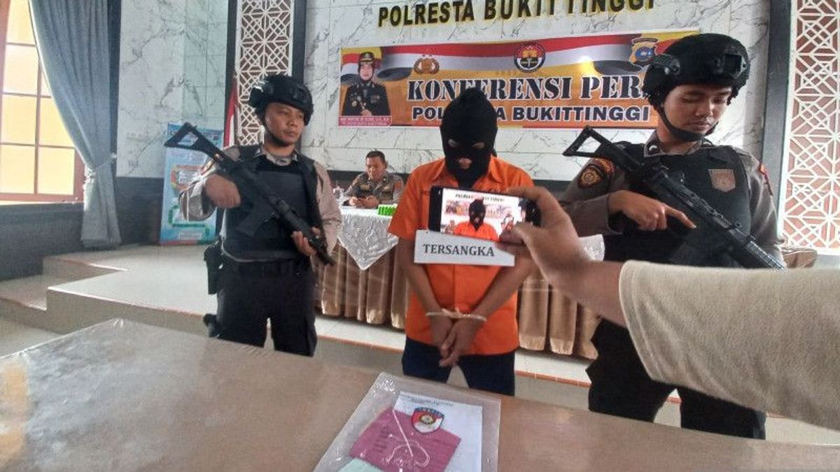 After Being Arrested By The Police, Apparently The Motive For The AD Was To Cancel The Eid Al-Adha Animal Money In Bukittinggi Due To Debt