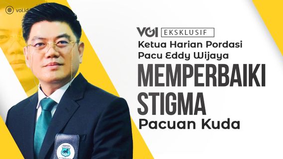 Eksklusif Video, Ketua Harian Pordasi Pacu Eddy Wijaya: Pacuan Kuda Bukan Sekadar Hiburan