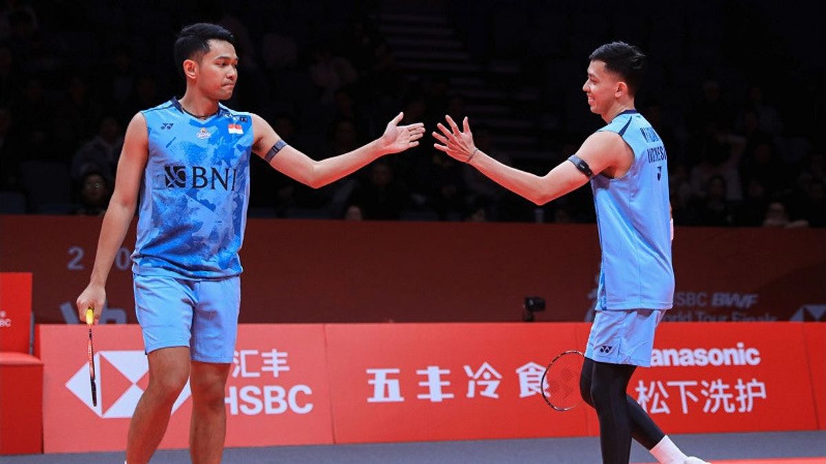 Hasil BWF World Tour Finals 2023: Fajar/Rian Buka Jalan ke Semifinal setelah Menang atas Kim/Anders