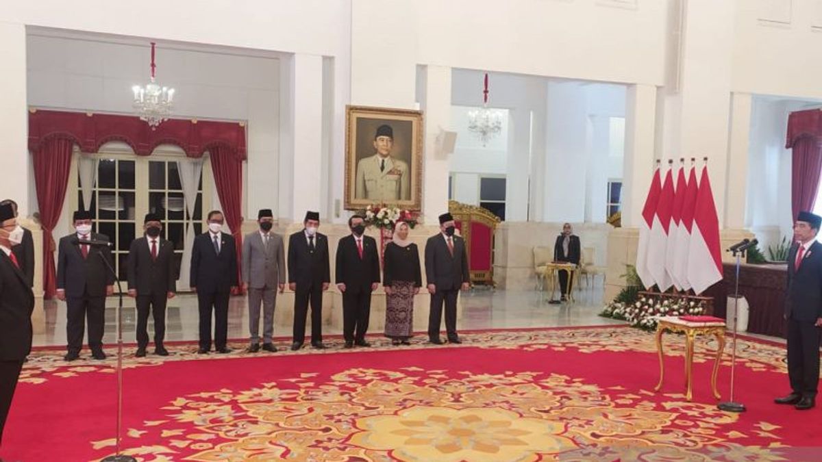 Jokowi Lantik Plt Ketum PPP M Mardiono Becomes The Presidential Special Envoy For Poverty Reduction