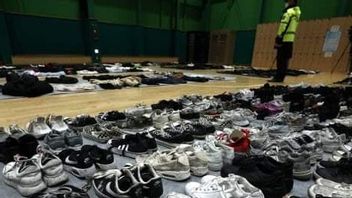 يتم تخزين عناصر من ضحايا مأساة Itaewon في صالة الألعاب الرياضية: من 256 زوجا من الأحذية إلى مئات الملابس التي يبلغ وزنها الإجمالي 1.5 طن