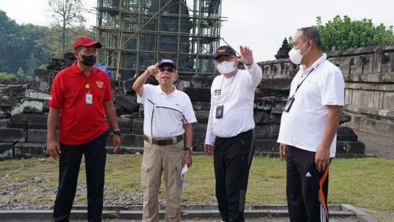 Vice President Ma'ruf Amin Appreciated That Prambanan Temple Management Is Still Well Guarded
