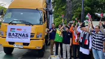 Baznas RI Kirimkan 21 Ton Bantuan Logistik ke Palestina