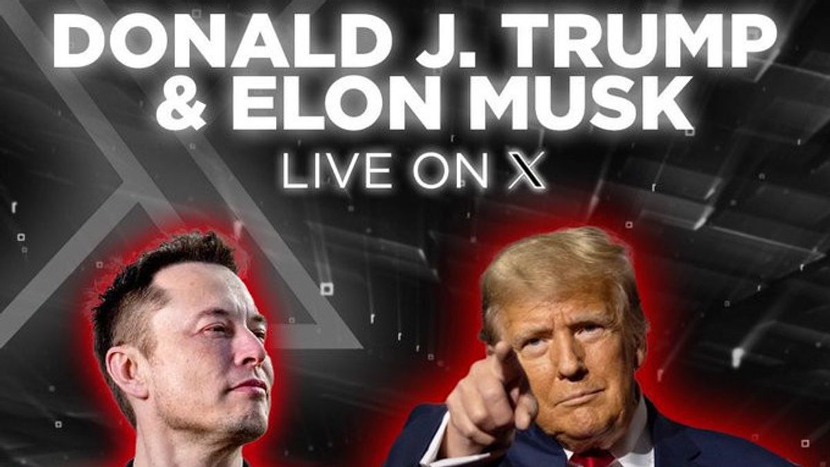 Entrevue entre Trump et Musk sur des problèmes techniques, vue par plus de 1,3 million d'auditeurs