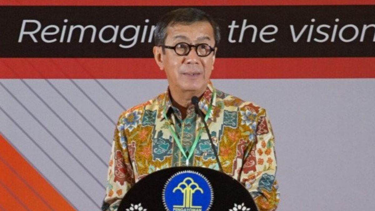 Menkumham Yasonna Called Law Enforcement And Human Rights Protection Must Be Responsive