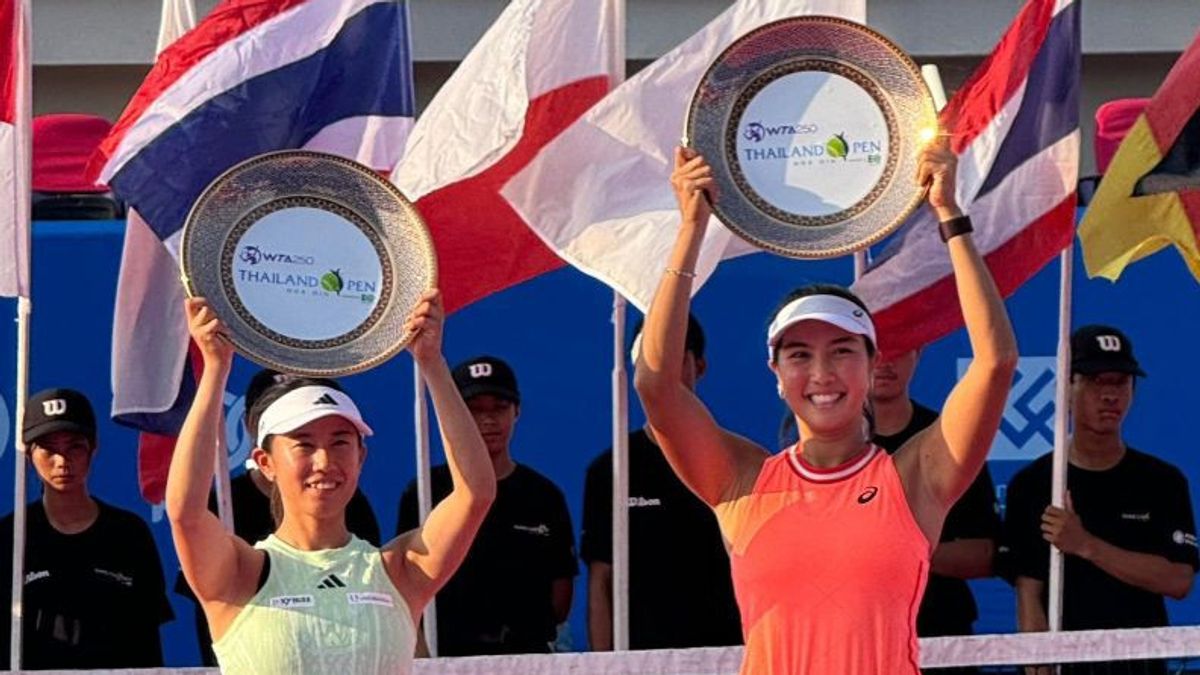 Aldila Sutjiadi Wins The Women's Doubles Number Of The Thailand Open Tournament