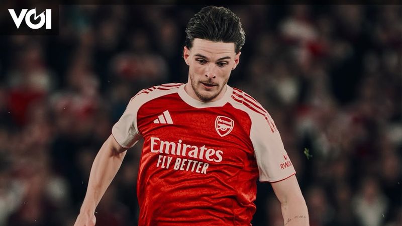 Declan Rice yakin Arsenal akan mencapai final Liga Champions