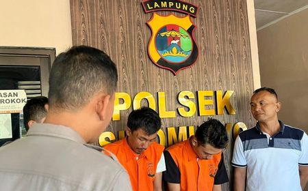 Polisi Tangkap 2 Pelaku Spesialis Pencuri Toko di Lampung Selatan