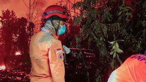 Satgas Karhutla OKU Padamkan Kebakaran Lahan di Baturaja Barat