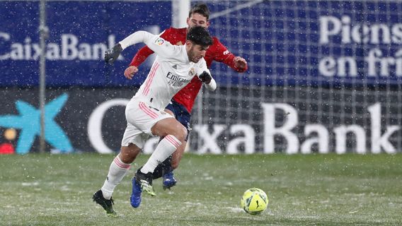 Keputusan Zidane Mengganti Asensio dalam Laga Osasuna Vs Madrid Sulit Dipahami 