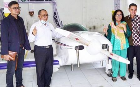 SMK Muhammadiyah Magelang Dapat Hadiah Pesawat dari Kemendikbudristek