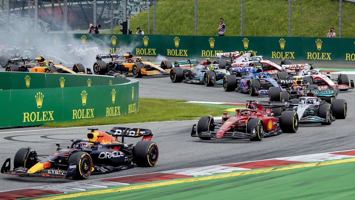 Climbing Up to The Podium at GP Austria, Leclerc, Verstappen and Hamilton are Fined IDR 150 Million