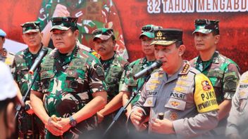 Kapolri- Panglima TNI Ajak Masyarakat Jaga Pemilu 2024 Damai